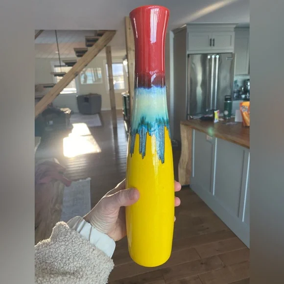 Italian ceramic vase - Picture 4 of 9